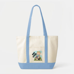 Tote Bag T-shirts et cadeaux blonds de garçon d'amoureux