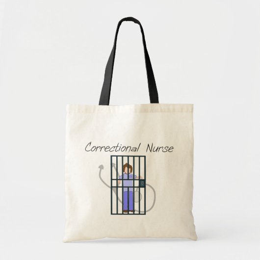 Tote Bag T-shirts et cadeaux correctionnels d'infirmière (Devant)