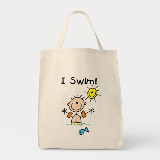 Tote Bag T-shirts et cadeaux de bain du garçon I (Devant)