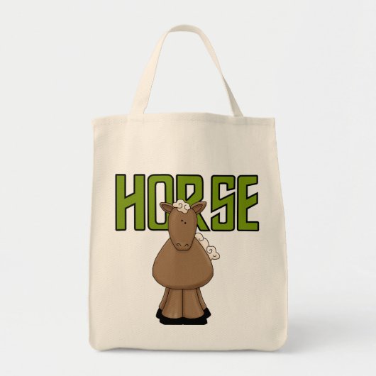 Tote Bag T-shirts et cadeaux de cheval (Devant)