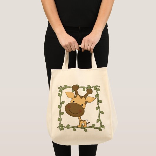 Tote Bag T-shirts et cadeaux de girafe de bébé (Devant (produit))
