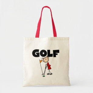 Tote Bag T-shirts et cadeaux de GOLF de filles