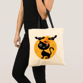 Tote Bag T-shirts et cadeaux de Halloween de chat et de (Devant (produit))