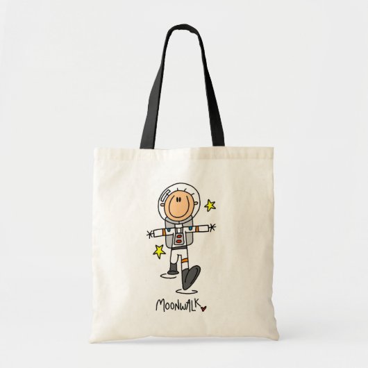 Tote Bag T-shirts et cadeaux de Moonwalk d'astronaute (Devant)