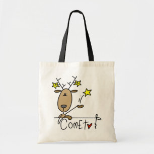 Tote Bag T-shirts et Cadeaux de Noël de Renne Comète