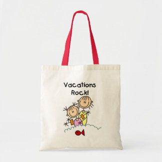 Tote Bag T-shirts et cadeaux de roche de vacances