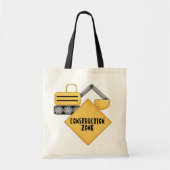 Tote Bag T-shirts et cadeaux de zone de construction (Devant)