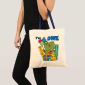 Tote Bag T-shirts et cadeaux Little Dino 1er anniversaire (Devant (produit))