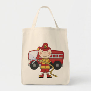 Tote Bag T-shirts et cadeaux masculins de sapeur-pompier