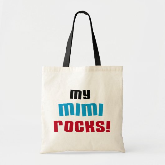 Tote Bag T-shirts et cadeaux My Mimi Rocks (Devant)