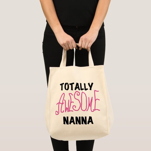 Tote Bag T-shirts et cadeaux Nanna roses absolument géniaux (Devant (produit))
