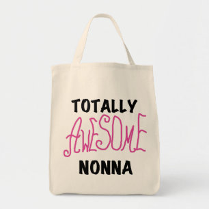 Tote Bag T-shirts et cadeaux Nonna Pink totalement géniaux