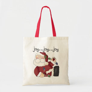 Tote Bag T-shirts et cadeaux père Noël Joy