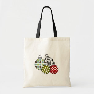 Tote Bag T-shirts et cadeaux Retro Christmas Balls