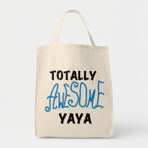 Tote Bag T-shirts et cadeaux Yaya totalement géniaux