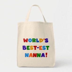 Tote Bag T-shirts lumineux de Meilleur-est Nanna de
