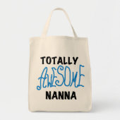 Tote Bag T-shirts Nanna Blue et GIfts absolument géniaux (Devant)