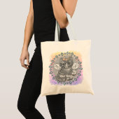Tote Bag Tabby Cat Fairy (Devant (produit))