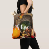 Tote Bag Table Bountiful Harvest (De près)