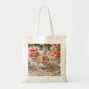 Tote Bag Table fleurie, tasses d'eau, plateaux en gradins m