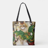 Tote Bag Table Top Jeu Dragon Chat (Dos)