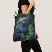 Tote Bag Tableau animal léopard Faune à l'extérieur (De près)