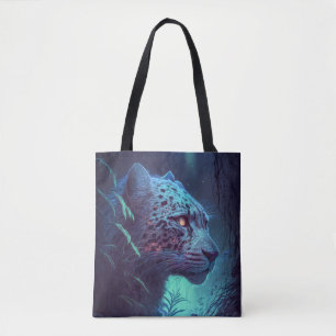 Tote Bag Tableau animal léopard Faune à l'extérieur