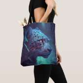 Tote Bag Tableau animal léopard Faune à l'extérieur (De près)