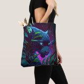 Tote Bag Tableau animal léopard Faune à l'extérieur (De près)