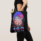 Tote Bag Tableau de bord de la flèche Vaporwave 180 fléchet (De près)