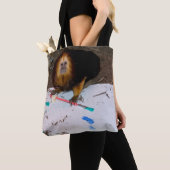 Tote Bag Tableau de Lion Tamarin à tête dorée (De près)