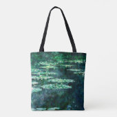 Tote Bag Tableau nénuphar par Claude Monet (Dos)