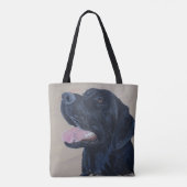Tote Bag Tableau noir du Labrador (Dos)