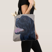 Tote Bag Tableau noir du Labrador (De près)