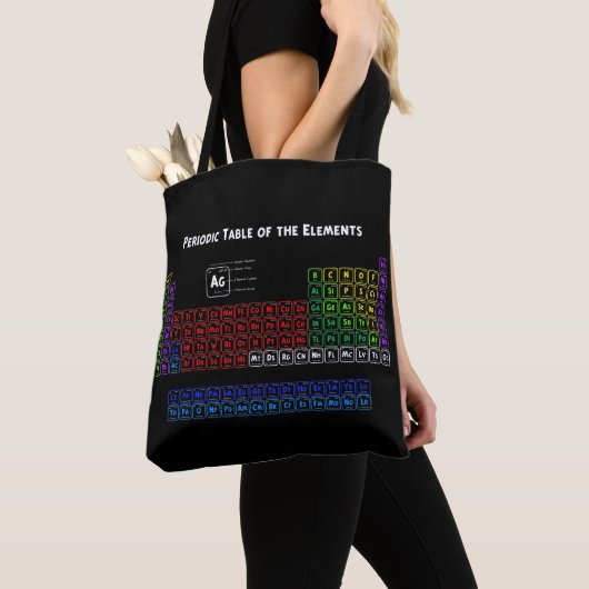 Tote Bag Tableau périodique des éléments 1 (De près)