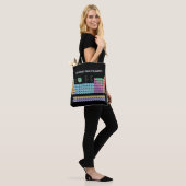 Tote Bag Tableau périodique des éléments lancer l'oreiller (Sur le modèle)
