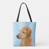 Tote Bag Tableau Rhodesian Ridgeback - Art Chien original (Dos)