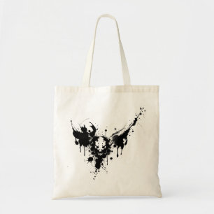 Tote Bag Tache d'encre Rorschach - Crâne
