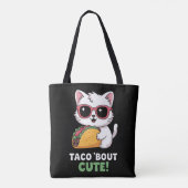 Tote Bag Taco 'À propos de mou Kitten (Dos)