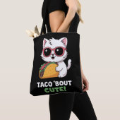 Tote Bag Taco 'À propos de mou Kitten (De près)