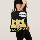 Tote Bag Taco Cat (De près)