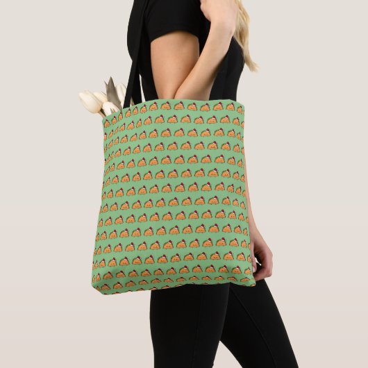 Tote Bag Taco portant le Salsa de viande de coquille de (De près)