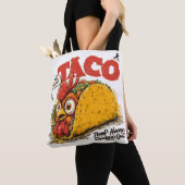 Tote Bag TACO Trump chasse toujours les poulets de la polit (De près)
