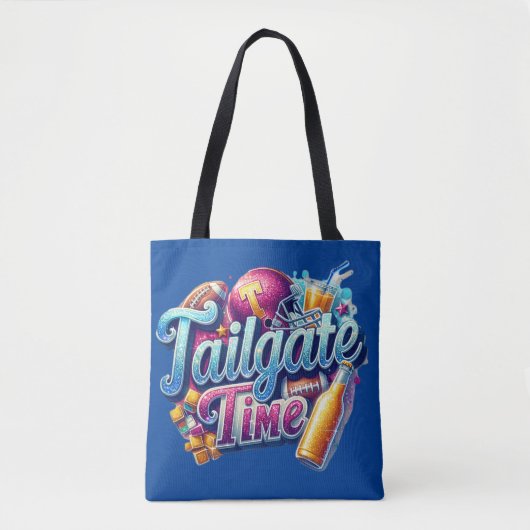 Tote Bag Tailgate Time (Devant)