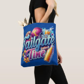 Tote Bag Tailgate Time (De près)
