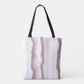 Tote Bag Tailles rose ondulées (Dos)