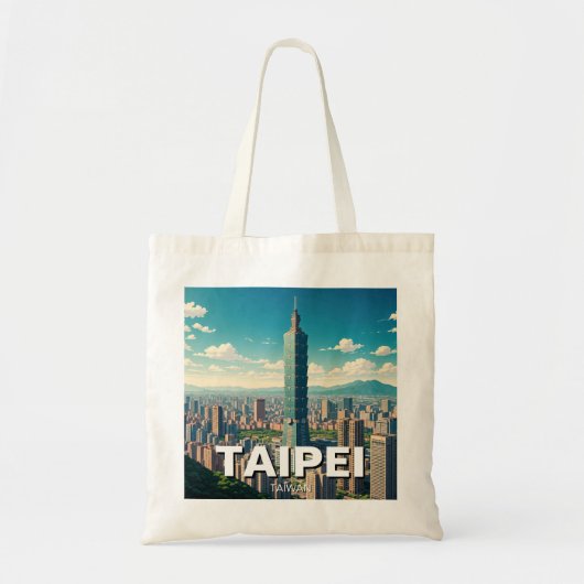 Tote Bag Taipei 101 Taïwan (Devant)