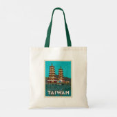 Tote Bag Taïwan | Pagode Du Dragon Et Du Tigre (Dos)