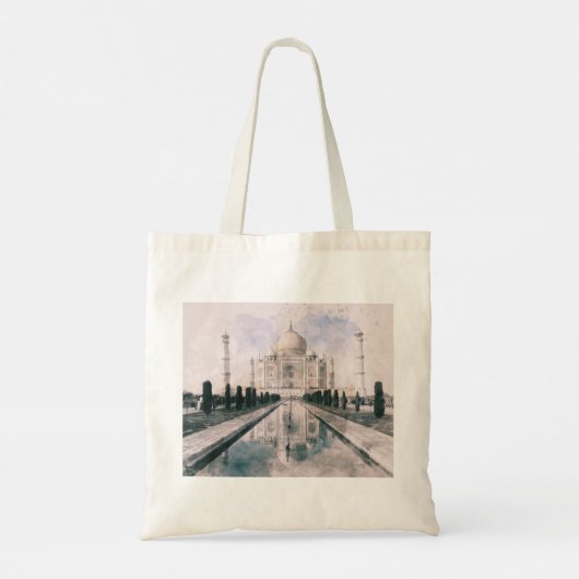 Tote Bag Taj Mahal, Inde (Dos)