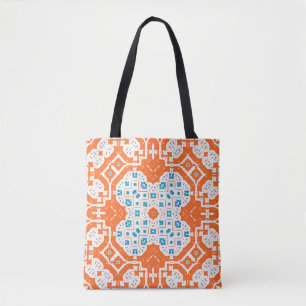 Tote Bag Talavera Mexicaine : Céramique Antique sans Seamle